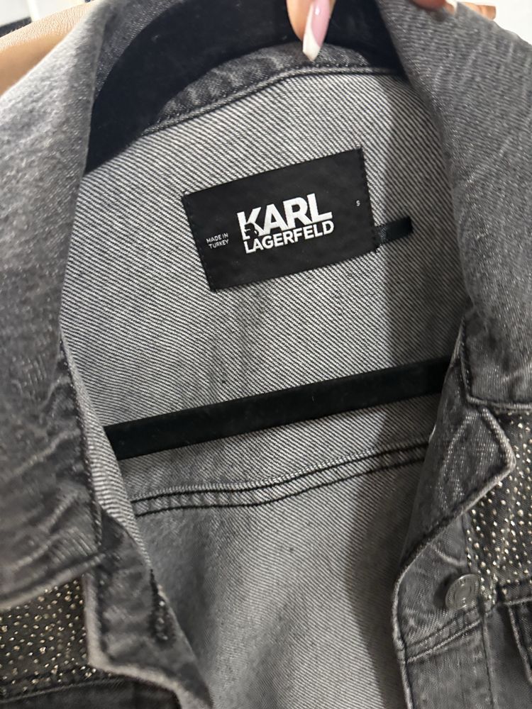Karl lagerfeld дънково яке
