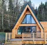 Cabane din lemn tip A