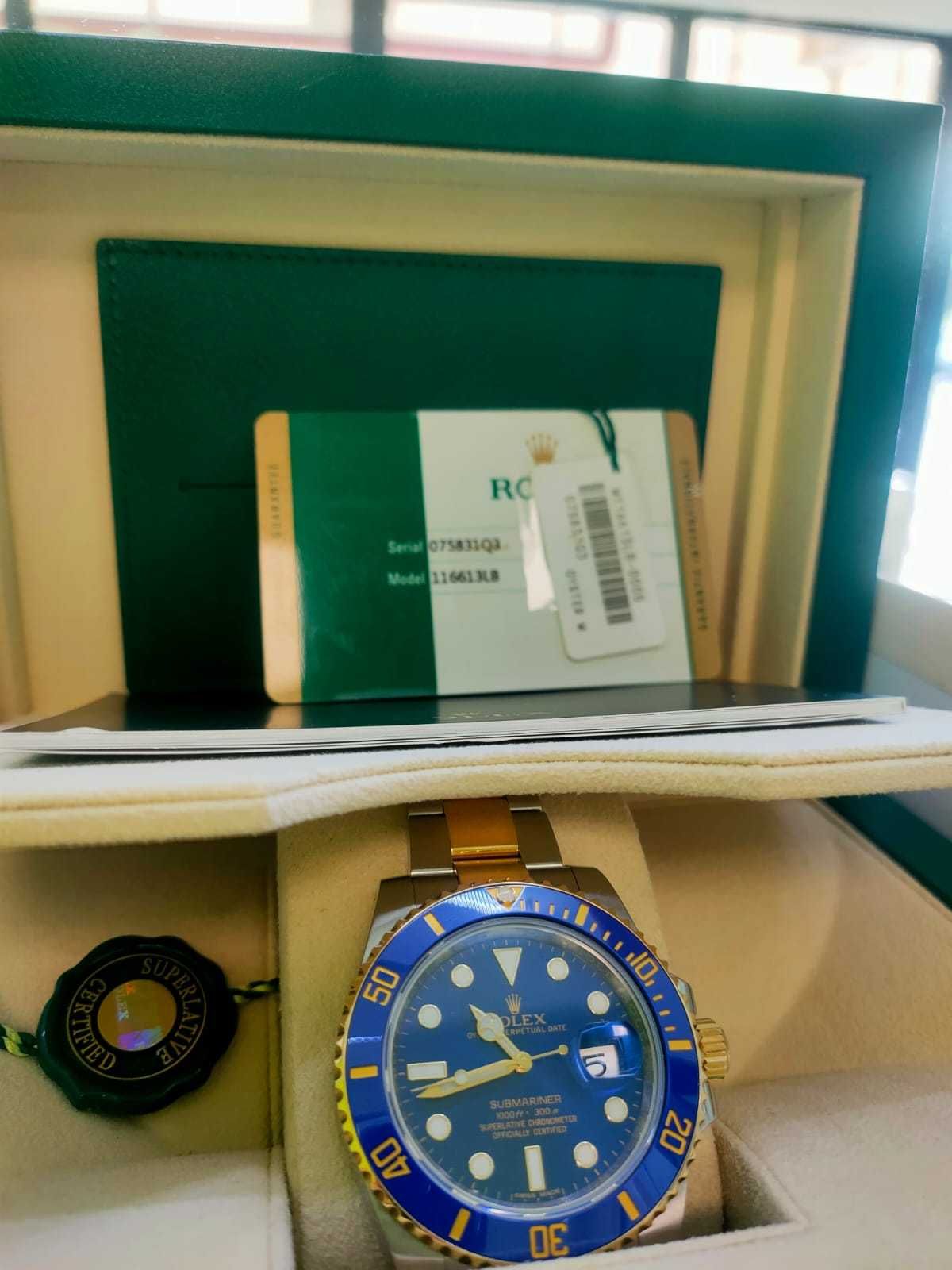 ROLEX Submariner Aur 18k&Otel 40mm (gara 2)