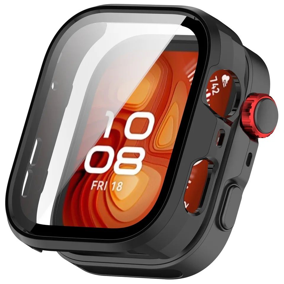 Huawei Watch Fit 4 / 4 Pro / Твърд удароустойчив кейс с протектор
