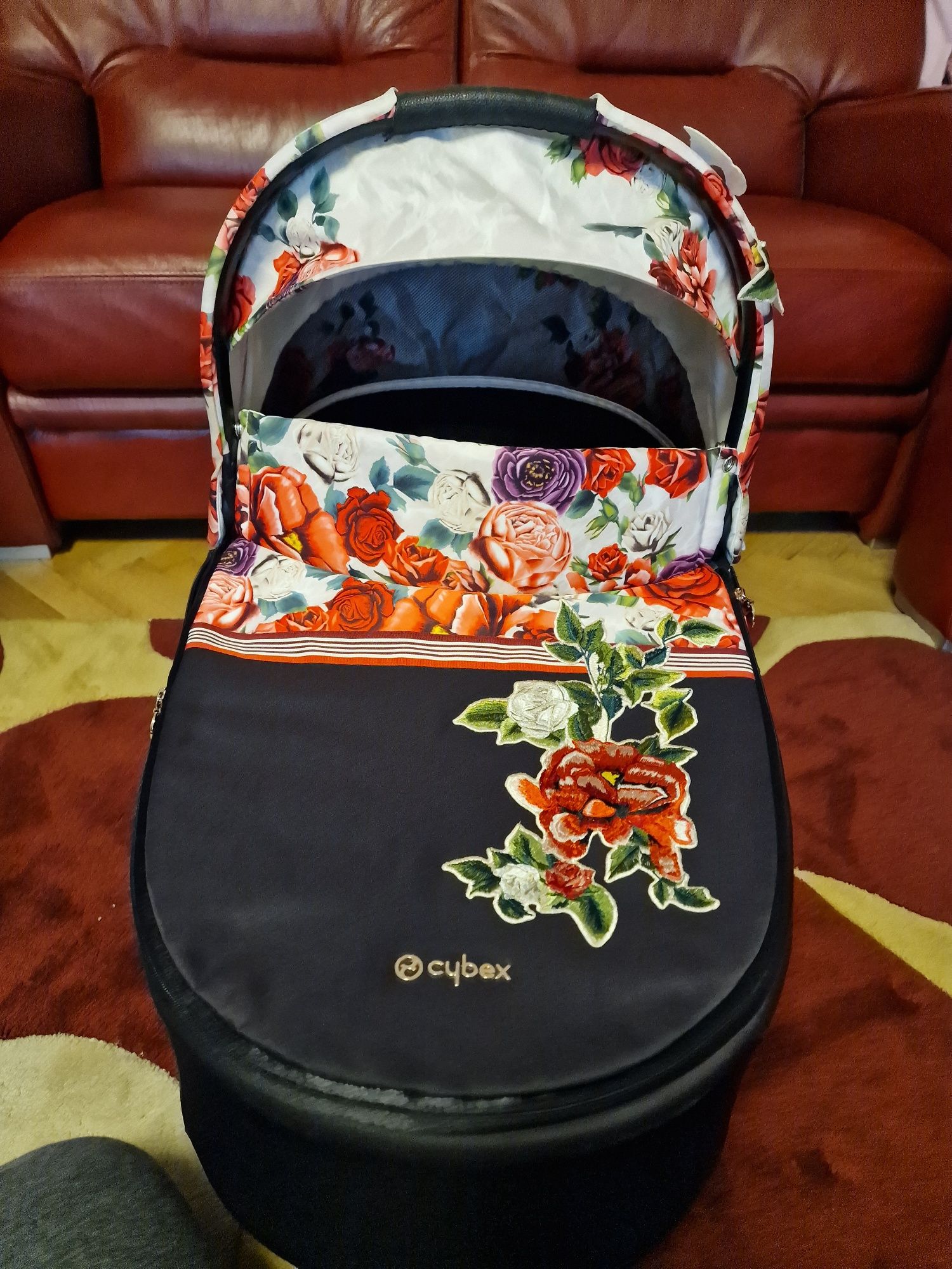 Cybex Platinum Spring Blossom Priam 3 зимен кош
