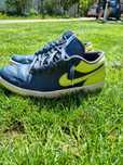 Air Jordan 1 Low Squadron Blue Electric Yellow Marimea 46
