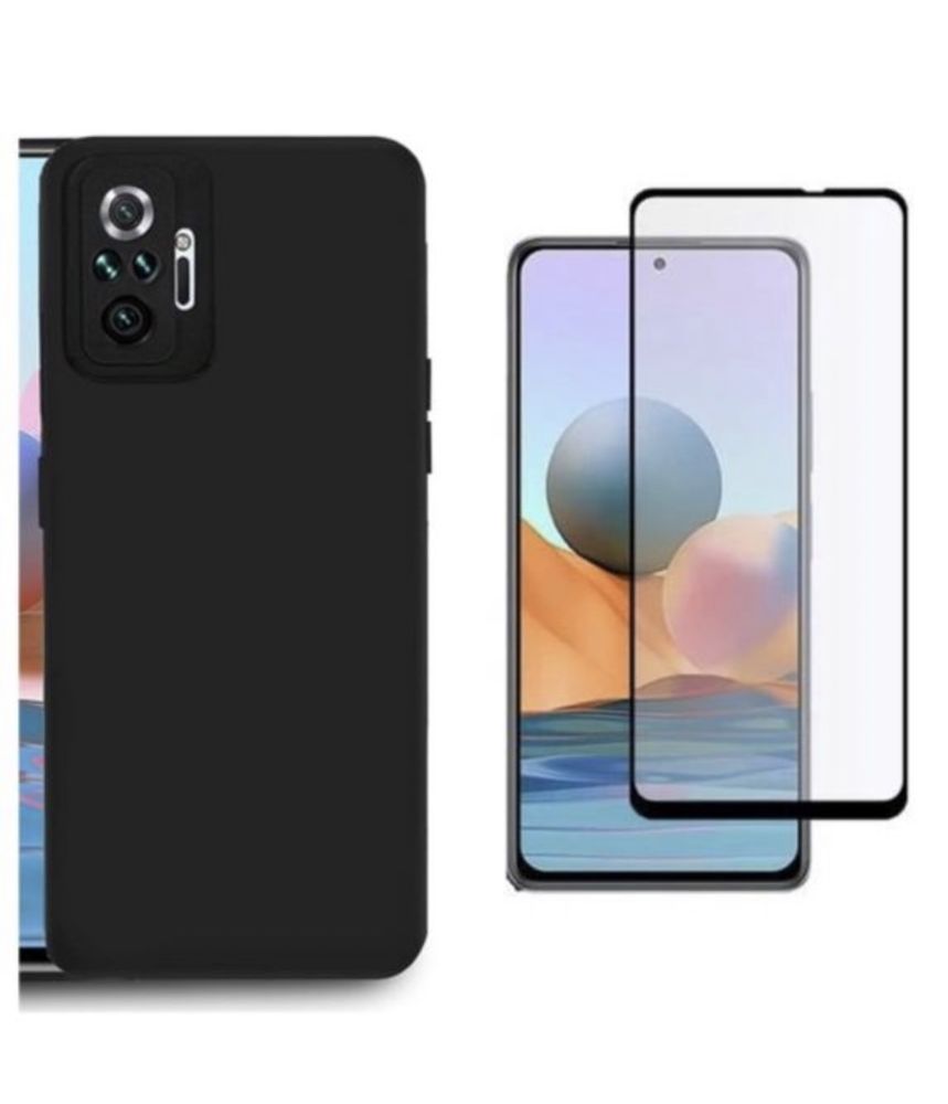 XIAOMI 11T/12/13C LITE PRO Husa Silicon Camera Safe si Folie Sticla 9D