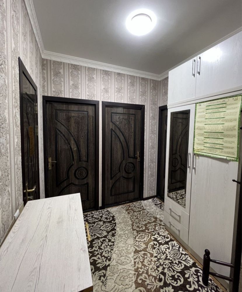 Юнусабад Сампи 2/2/4 Кирпич, С ремонтом, Мебель и техника есть