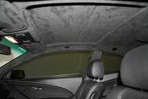 Retapitare plafon auto material textil/alcantara