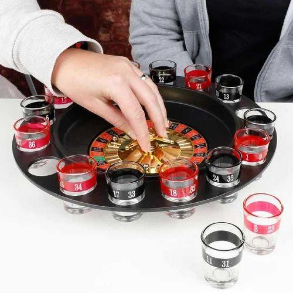 16 Glass Lucky Shot Игра за пиене За 2-8 играча
