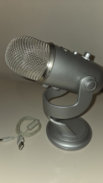 Microfon Profesional Blue Yeti USB, PC & Mac, Gaming, Podcast, Streami