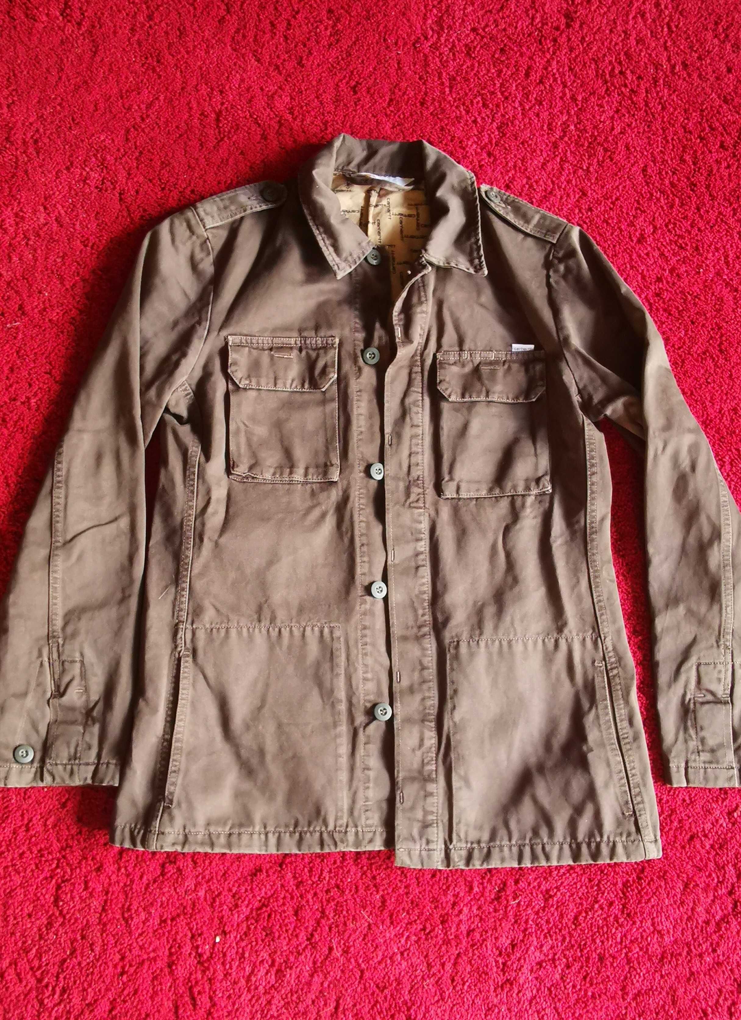 Camasa / Geaca Carhartt tip armata khaki verde - Marimea S