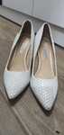Pantofi dama, albi, 39, Calvin Klein