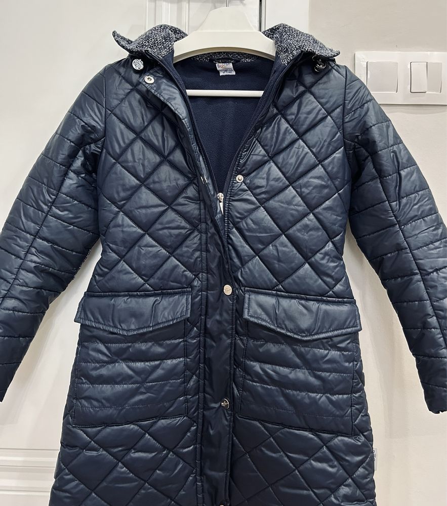 Куртка-пальто на девочку 140 см