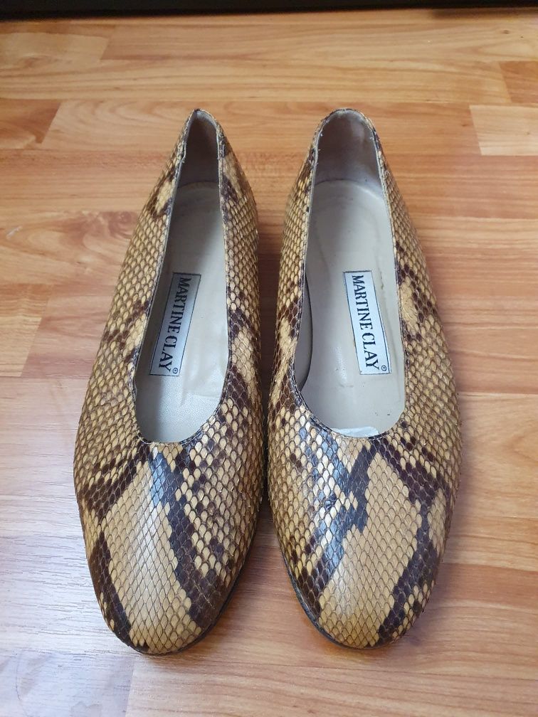 pantofi piele piton