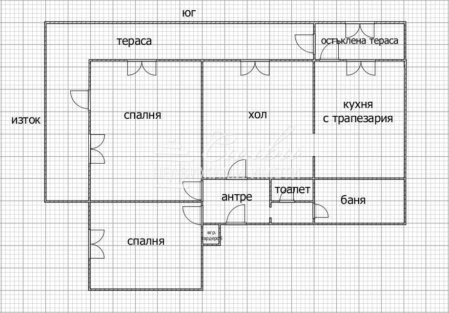 Тристаен ТУХЛЕН апартамент в района на хотел Шумен!