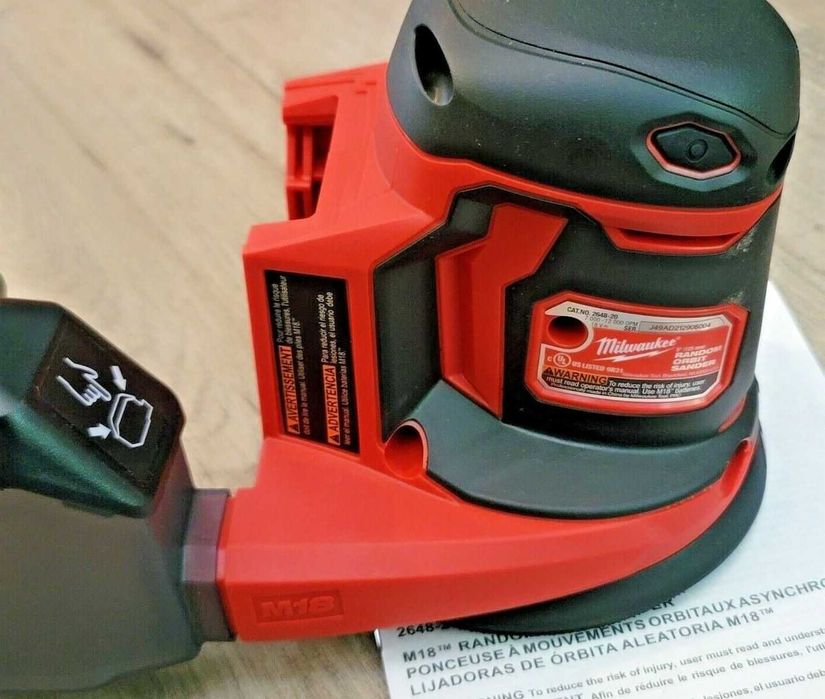 MILWAUKEE M18 BOS125 slefuitor orbital 578 LEI + tva factura/garantie