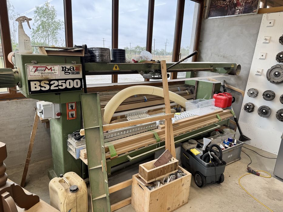 Vand masina de slefuit+presa hidraulica functionale