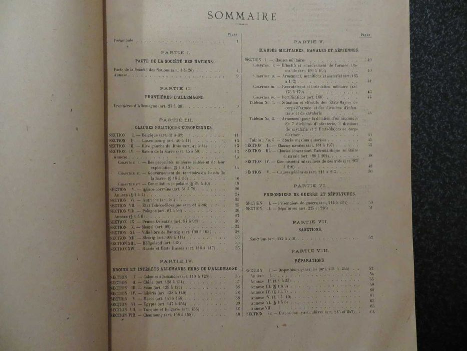 Tratat de pace intre puterile aliate si Germania  Versailles 1919