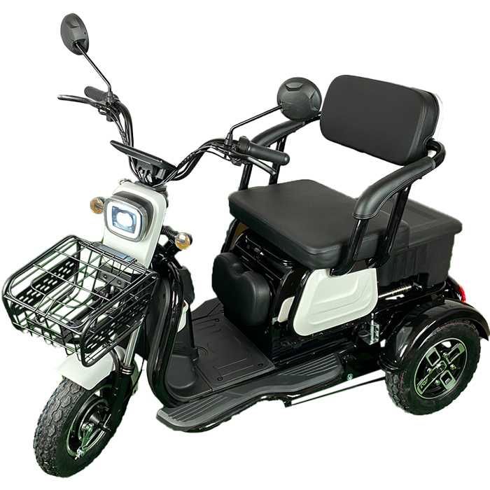 Електрическа триколка,скутер триместен С-1 750W нов модел двуместен