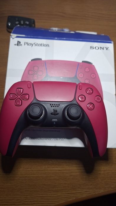 Controller ps5 dualsense cosmic red TMR hall effect