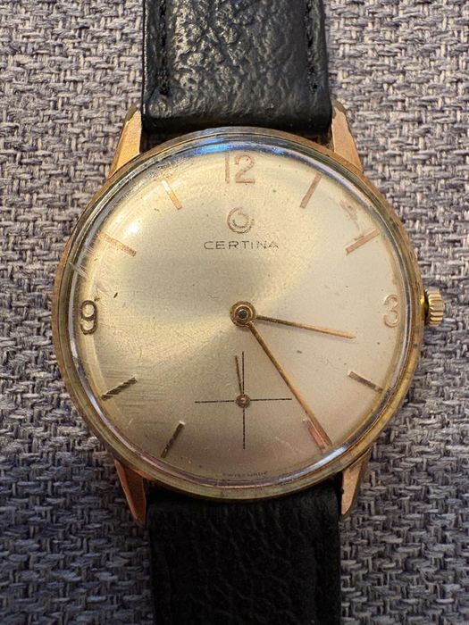 Ceas CERTINA mecanic, anii ‘50, calibru 28-10, revizie recenta
