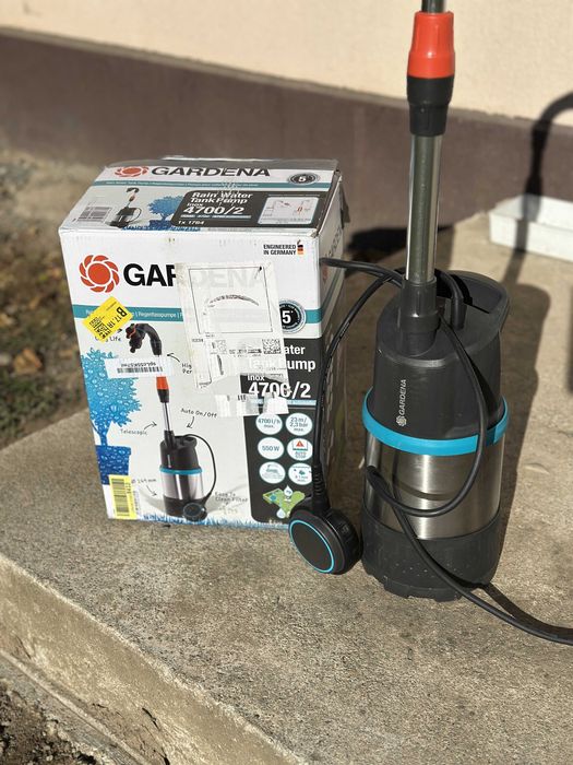 Pompa submersibila pentru butoi Gardena 4700/2 Inox Automatic