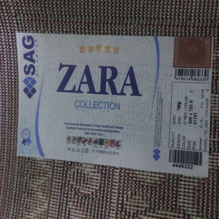 Kir moshina va gilam sotiladi