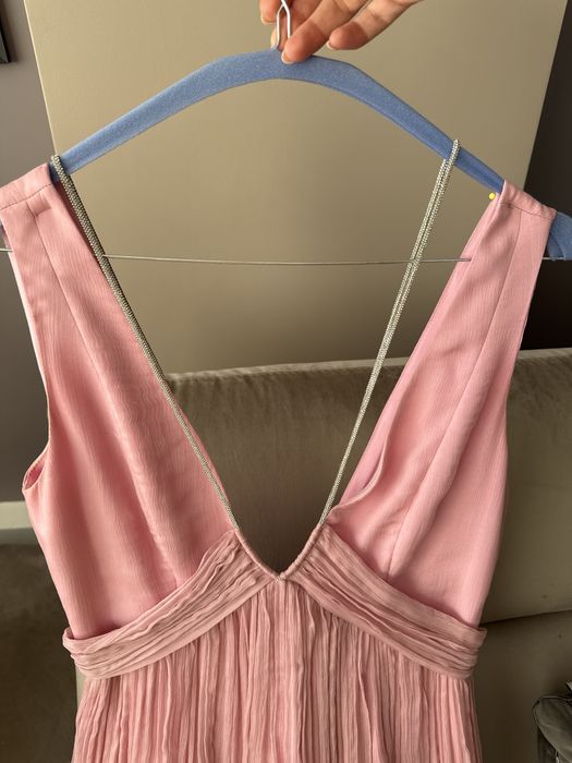 Rochie lunga eleganta, matase naturala Nissa