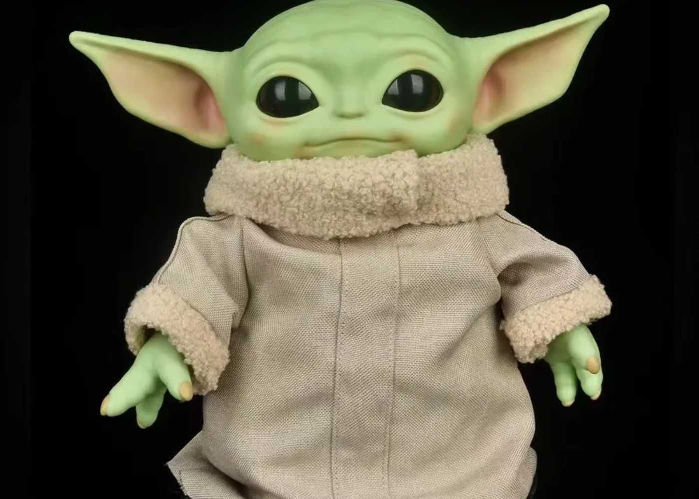 Фигурка плюшевая Мандалорец малыш Йода Грогу Star Wars