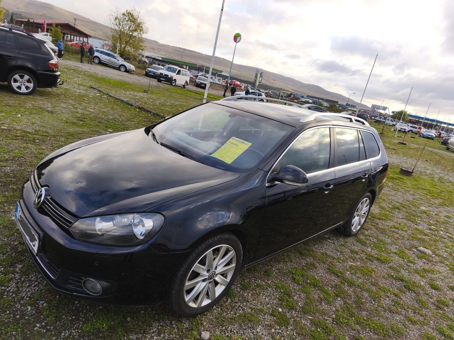 VW GOLF 6 Negru metalic  cu panoramă