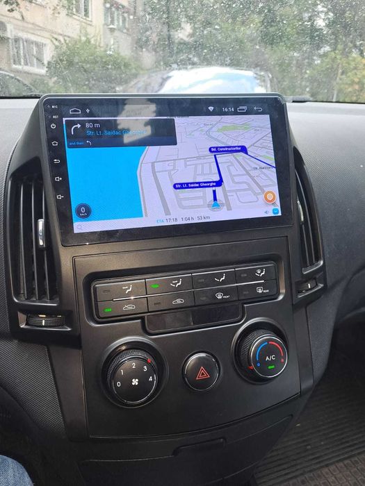 Navigatie Android Hyundai I30 Waze YouTube GPS