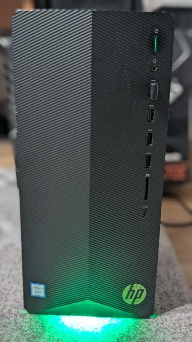 PC HP Gaming i5-9400F + RTX 2060 Super, 16GB, SSD 512GB, Wi-Fi, Win11