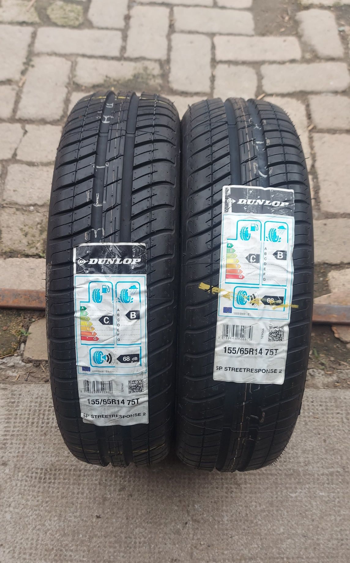 Set 2buc 155/65 R14 75T Dunlop Street Response 2 vară