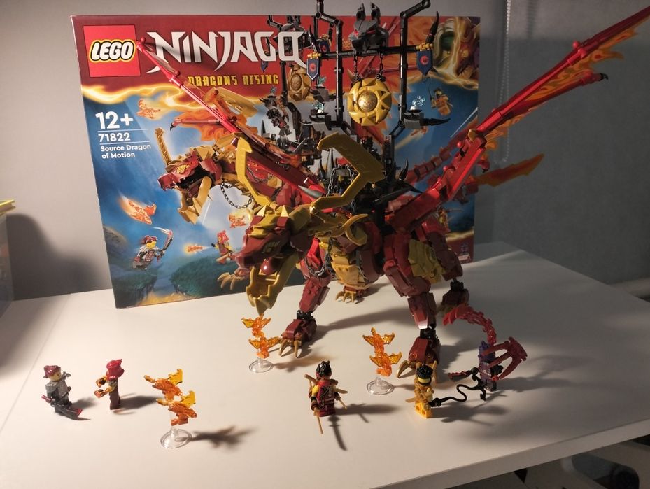 Продам красный дракон Ниндзяго