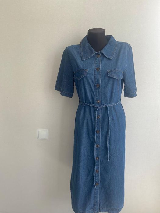 Платье джинсовое, пр-во Южная Корея