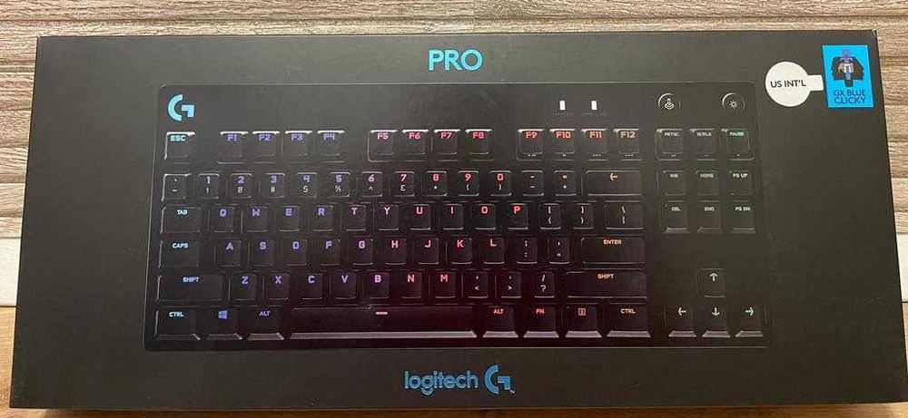 Logitech G Pro tastatura mecanica GX Blue Clicky NOUA SIGILATA