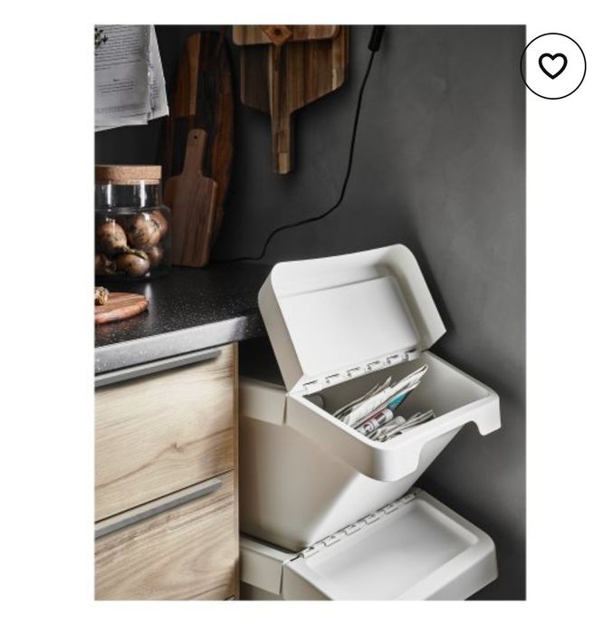 Кош за разделно събиране Икеа, Sortera, 37 л