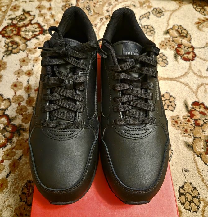Puma кроссовки чёрные