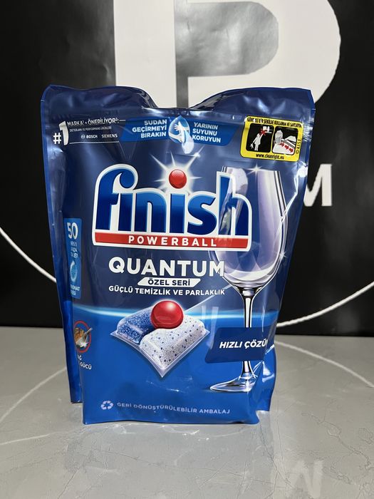 Почистване за съдомиялна Finish Quantum 50 таблетки