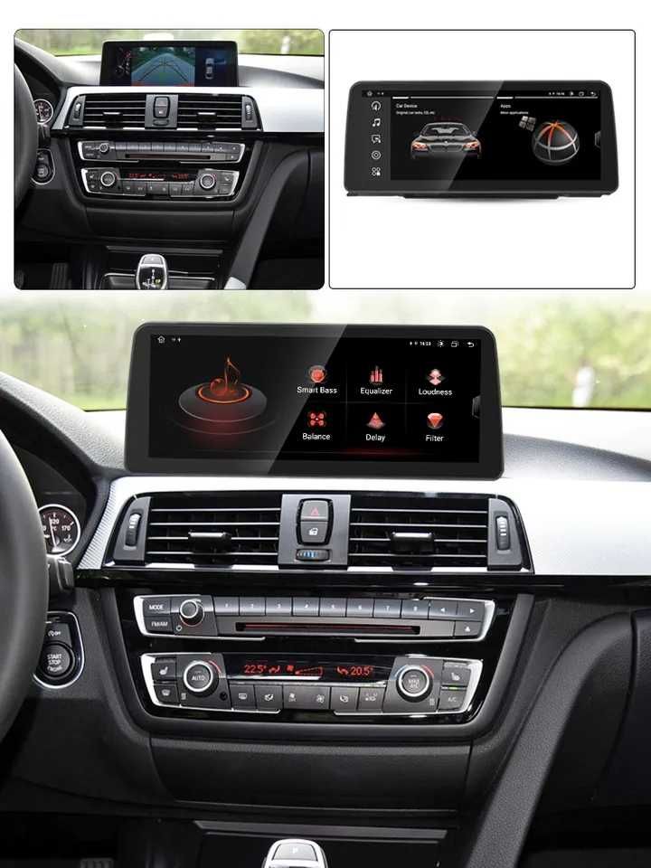 Navigatie BMW Seria 3 F30 Seria 4 , Ecran 12.3 inch QLED Full HD Noua