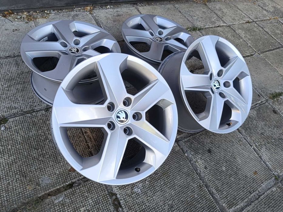 ОРИГИНАЛНИ джанти 17 ' 5x112 SKODA OCTAVIA / Шкода Октавия 57,1 ЕТ51