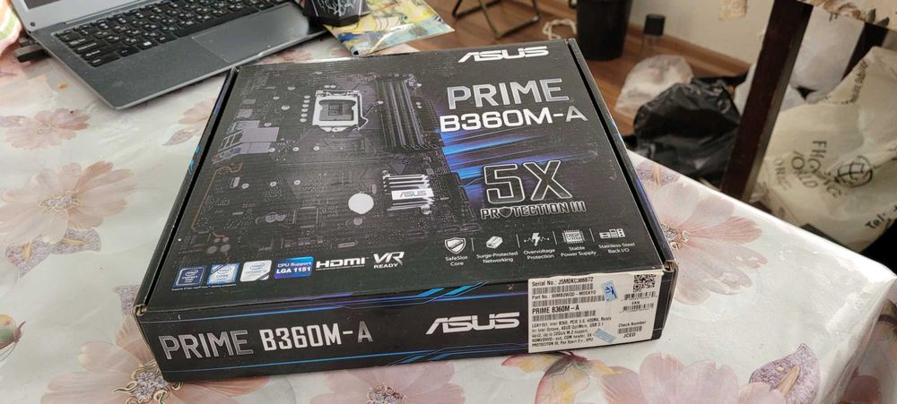 ASUS B360 с процем I5-8500