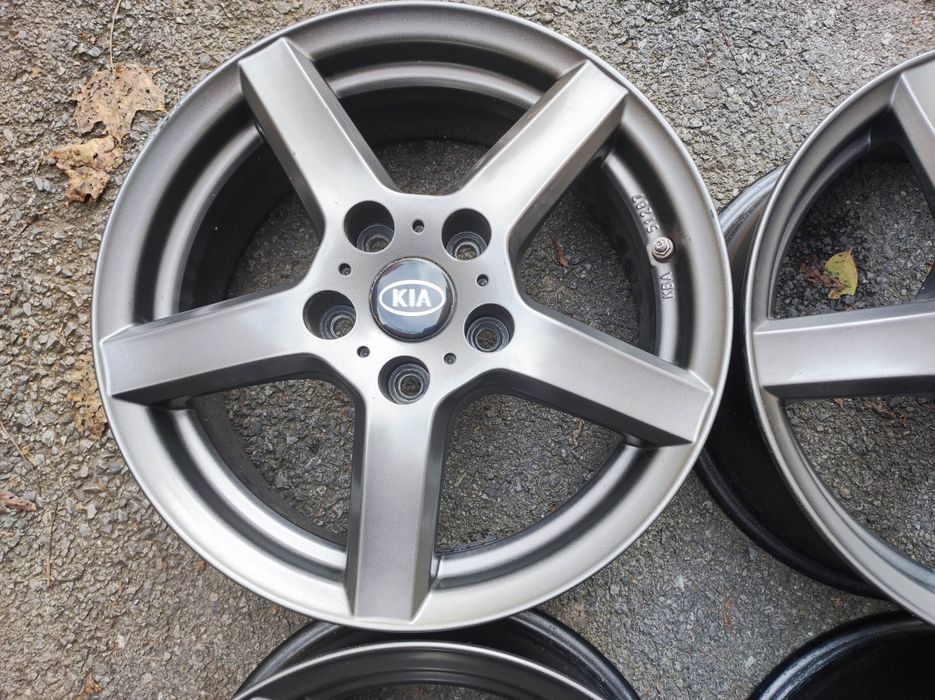 Хюндай; Киа – 16 цола 5x114,3; 4 бр. лети джанти, цвят графит