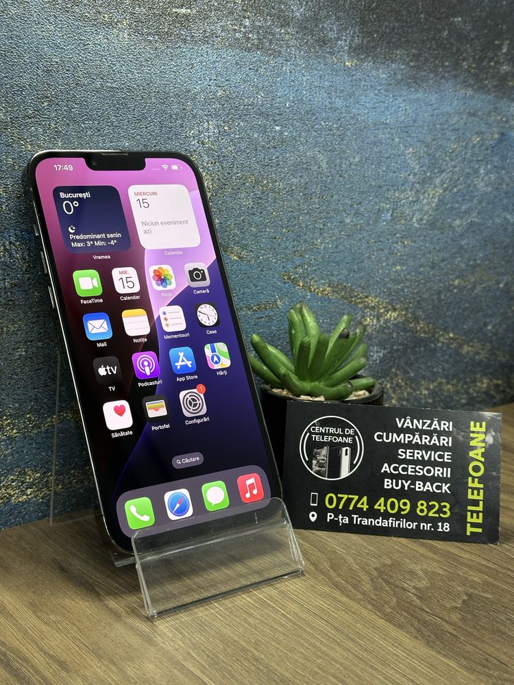 Iphone13 pro max/128gb/Garantie 2Ani Centrul de Telefoane/posibil rate