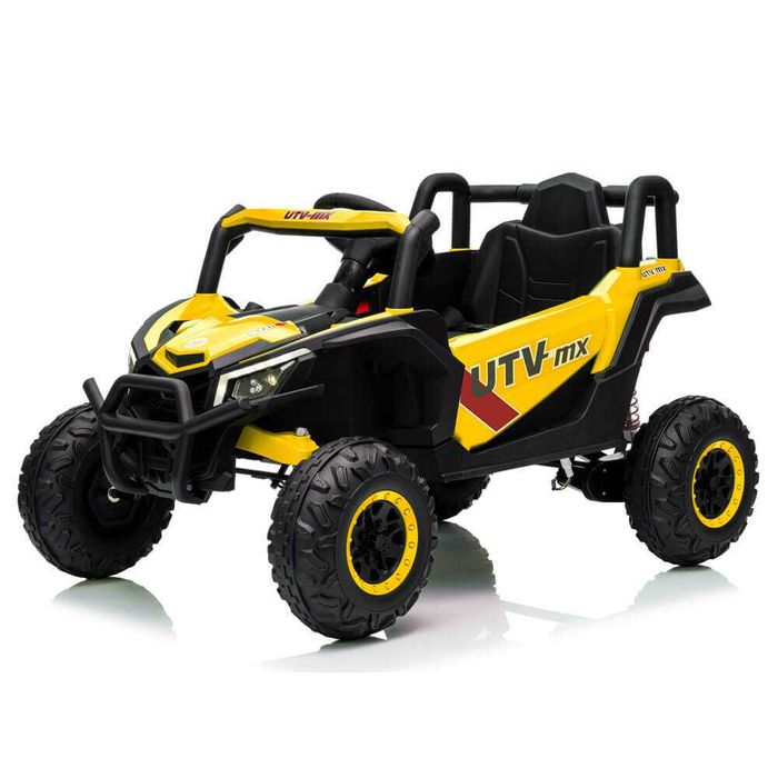 Masinuta electrica Buggy galbena  XMX631,,CADOU:NR AUTO PERSONALIZAT