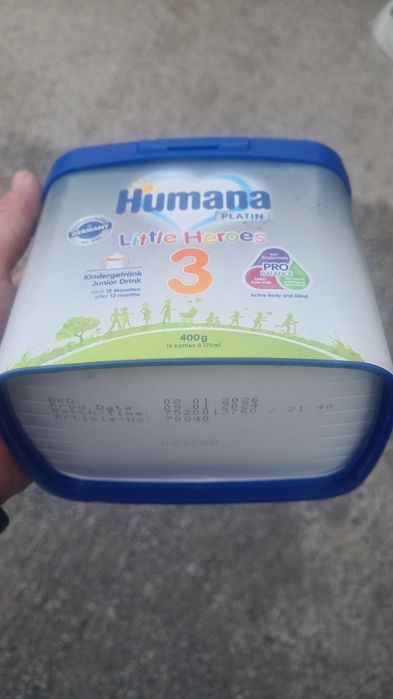 Хумана 3 платин Humana Platin 3 предназначена для детей с 12 месяцев в