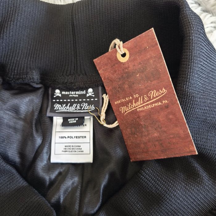 Mastermind x Mitchell & Ness мъжки къси панталони черен цвят НОВИ