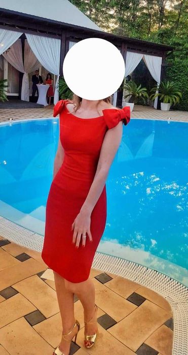 Rochie eleganta din tesatura naturala facuta la comanda