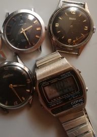 Лот антикварни часовници