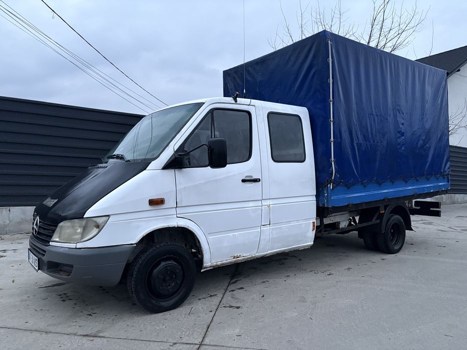 Mercedes Sprinter 2.2 Diesel | 2001 | Punte dublă | Prelata