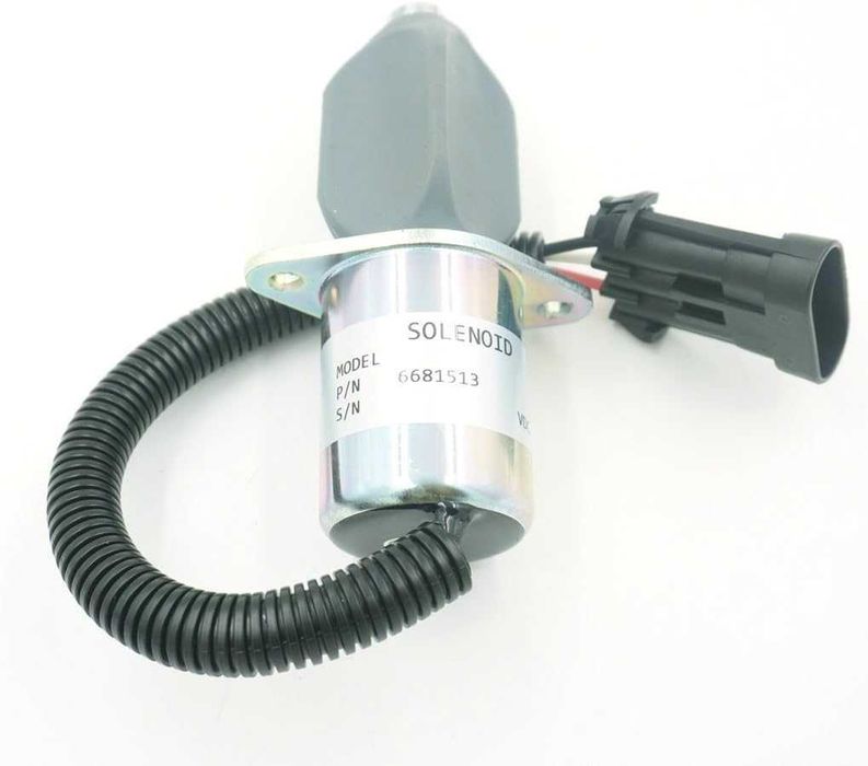 Opritor NOU solenoid electrovalva 12V stop motorina Bobcat Kubota