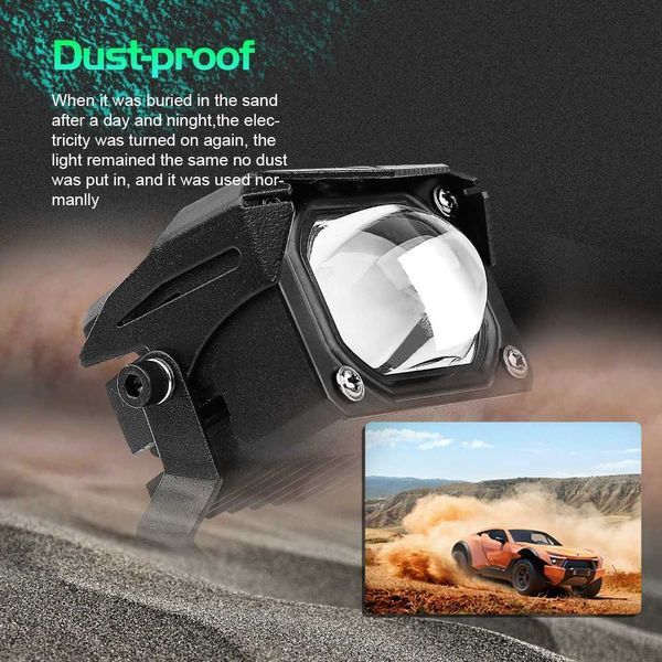 Комплект Халогени Прожектори LED BAR 2x30W-Лупи за мотор/Off Road 4х4