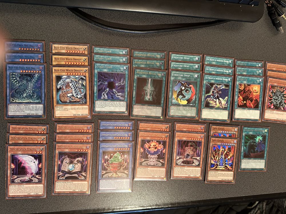 Yu gi oh Blue-Eyes Chaos Max OTK deck